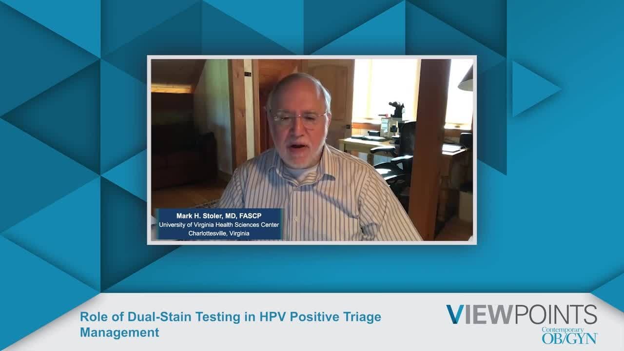Role of Dual Testing in HPV Positive Triage Management 