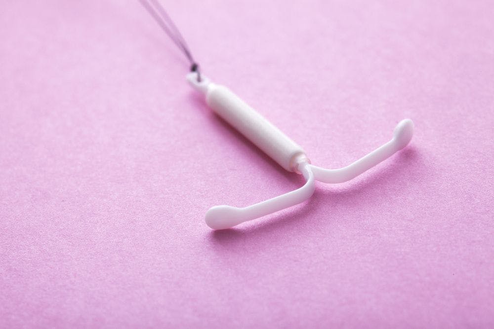 How do young women feel about IUD insertion?