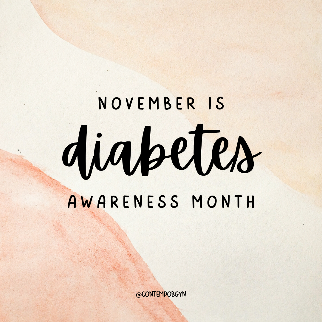 November is for diabetes awareness