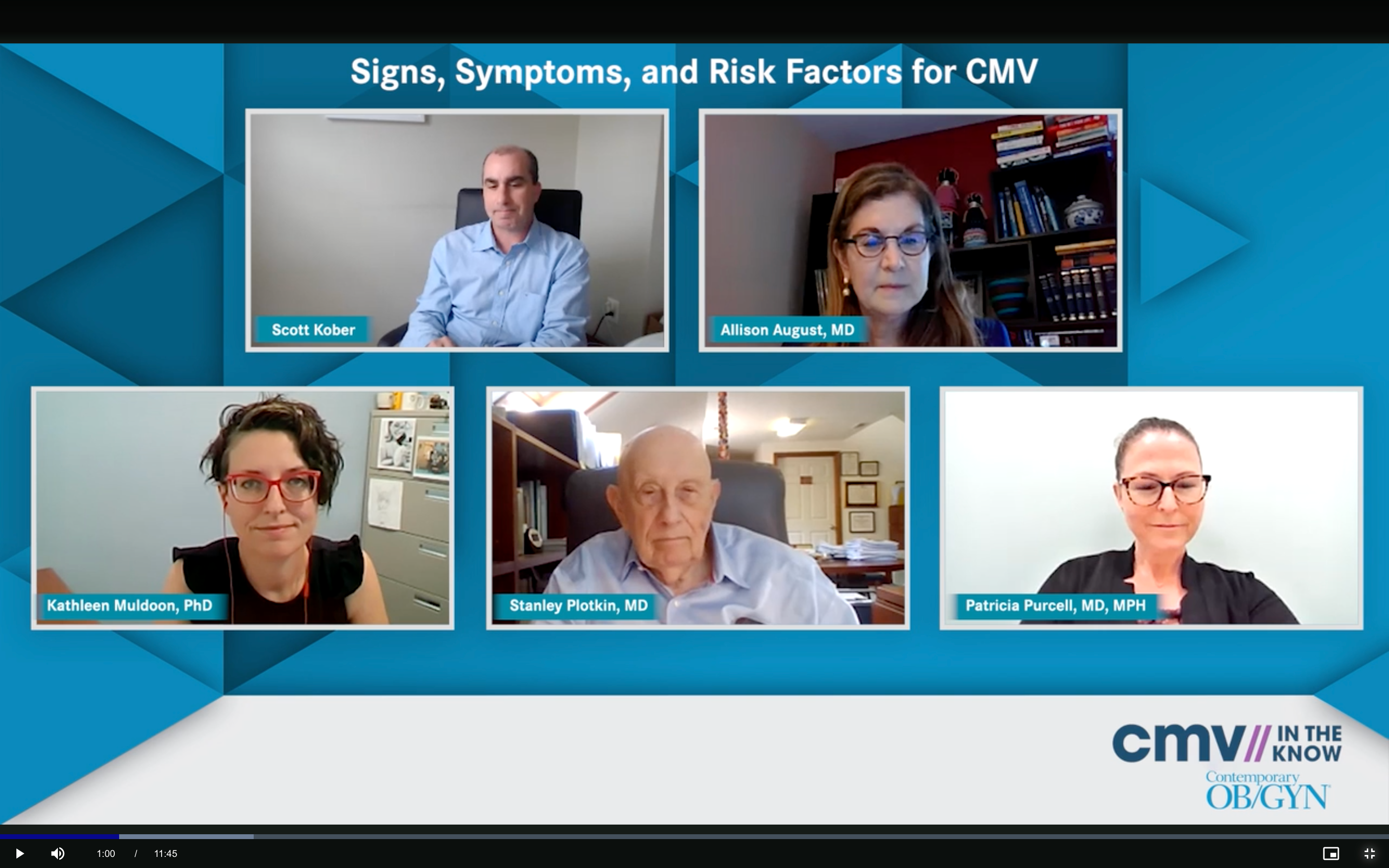 Signs, Symptoms, and Risk Factors for CMV