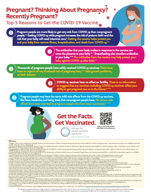 Top 5 reasons to get the COVID-19 vaccine