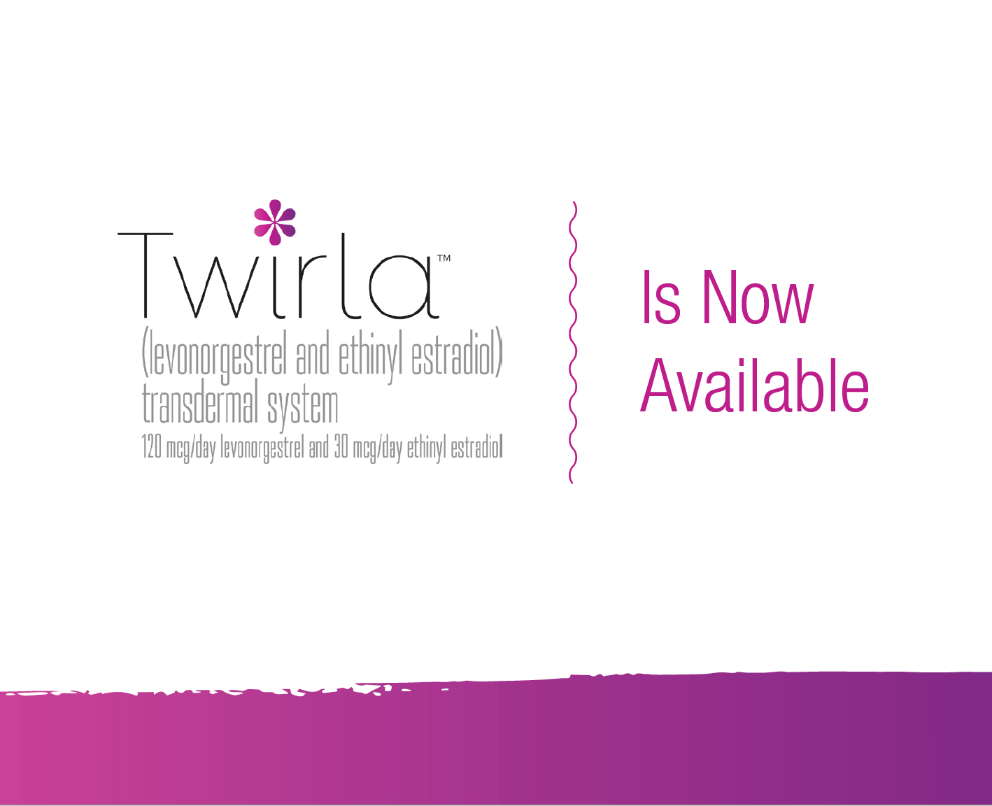 Agile Therapeutics announces nationwide launch of Twirla transdermal system, a new contraceptive patch