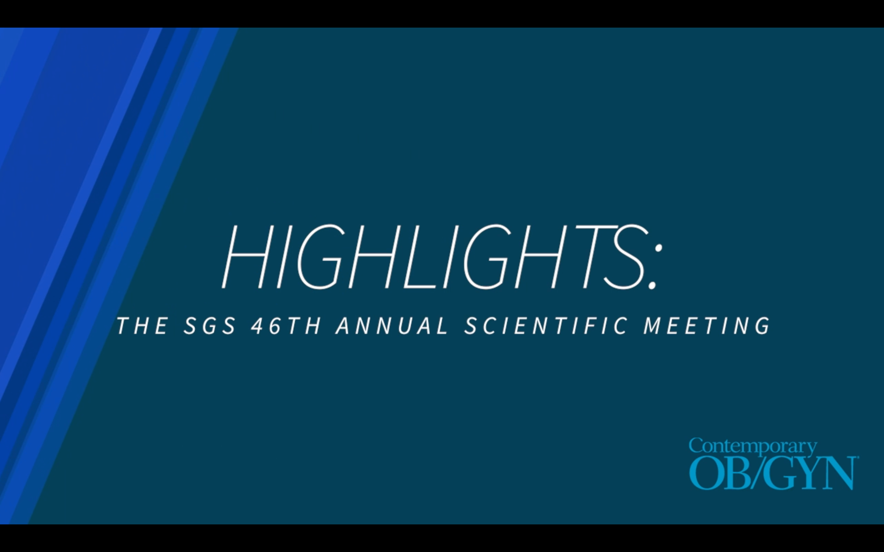SGS 46th Annual Scientific Meeting highlights
