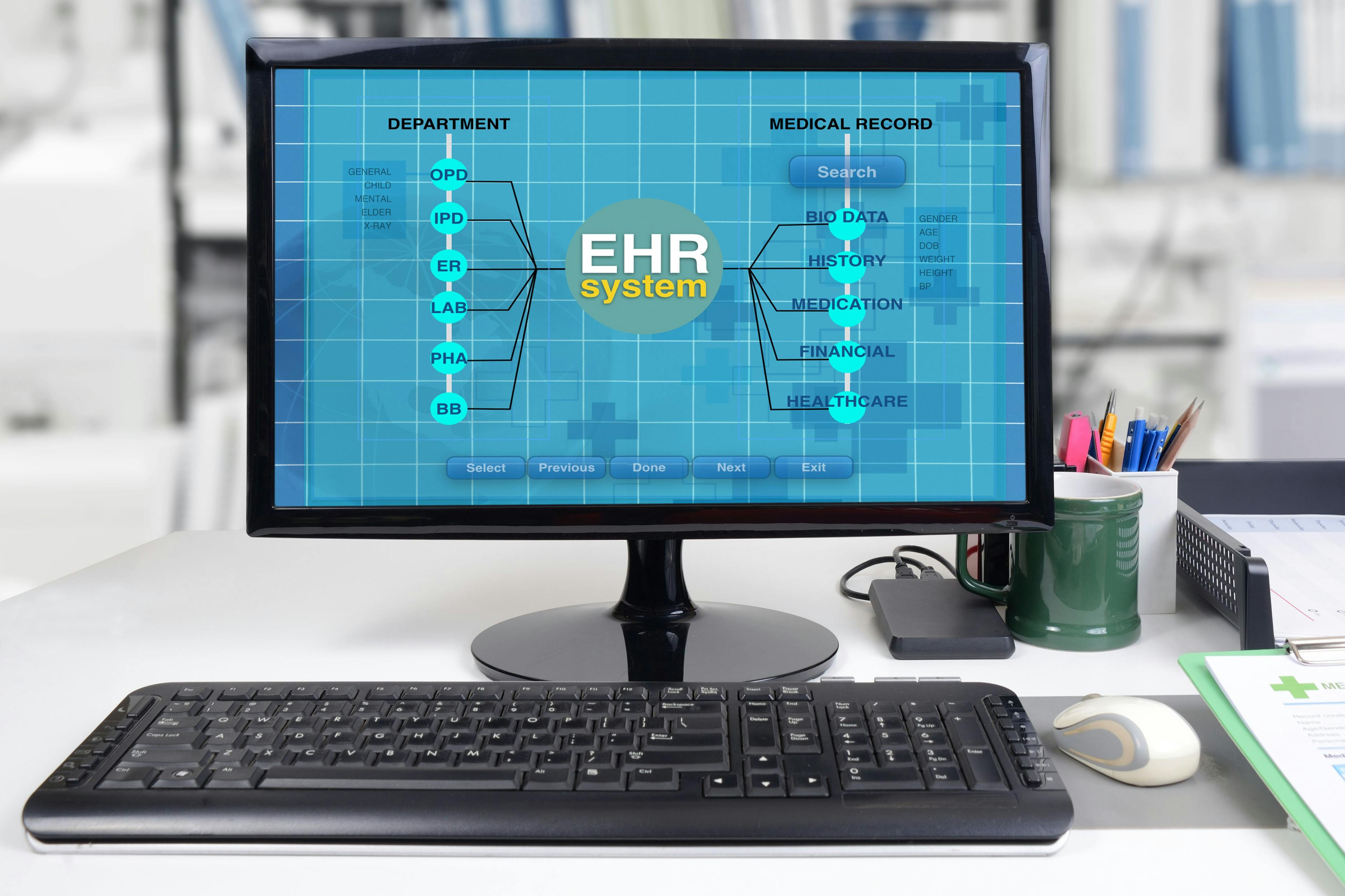 Physicians spend 4.5 hours a day on electronic health records