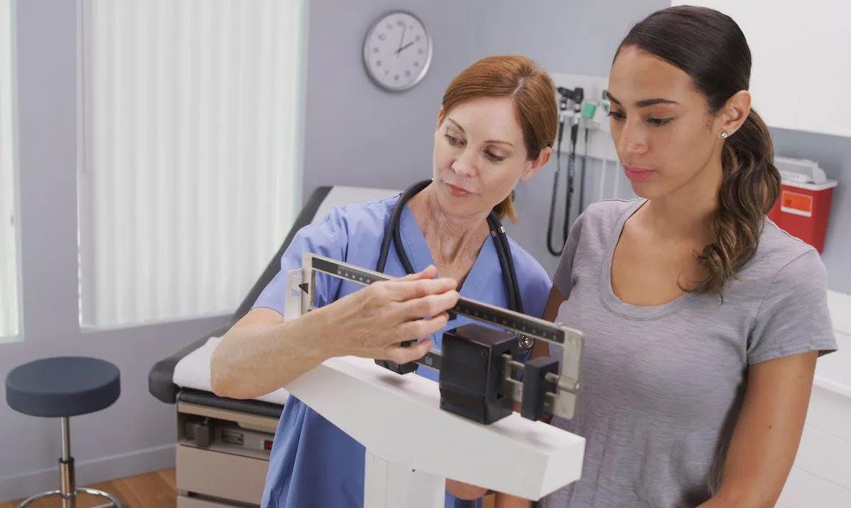 Scaling back: Weighing women patients in medical appointments can be bad for their mental health | Image Credit: © rocketclips - © rocketclips - stock.adobe.com.